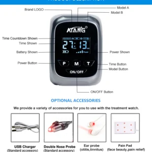 Advanced Laser Therapy Wristwatch