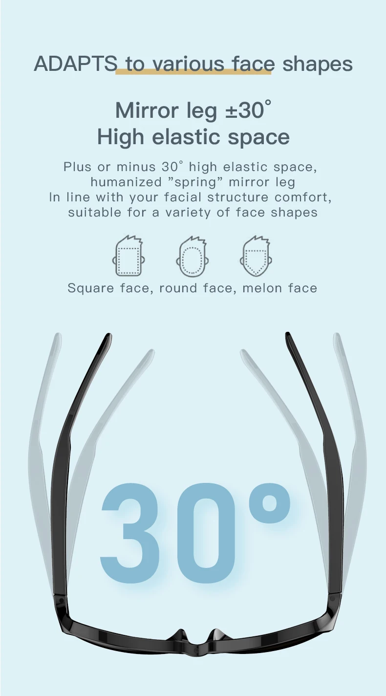 Waterproof Wireless Audio Bluetooth Smart Sunglasses - Image 5