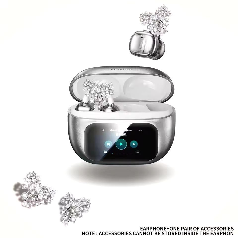 AirPods Bluetooth 5.3 Wireless Ear Clip Headphones – Waterproof, Noise Cancelling, Long Battery - Image 5