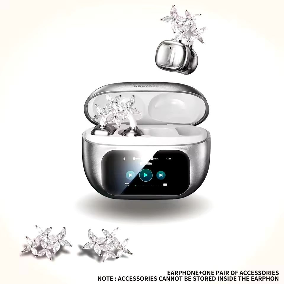 AirPods Bluetooth 5.3 Wireless Ear Clip Headphones – Waterproof, Noise Cancelling, Long Battery - Image 4